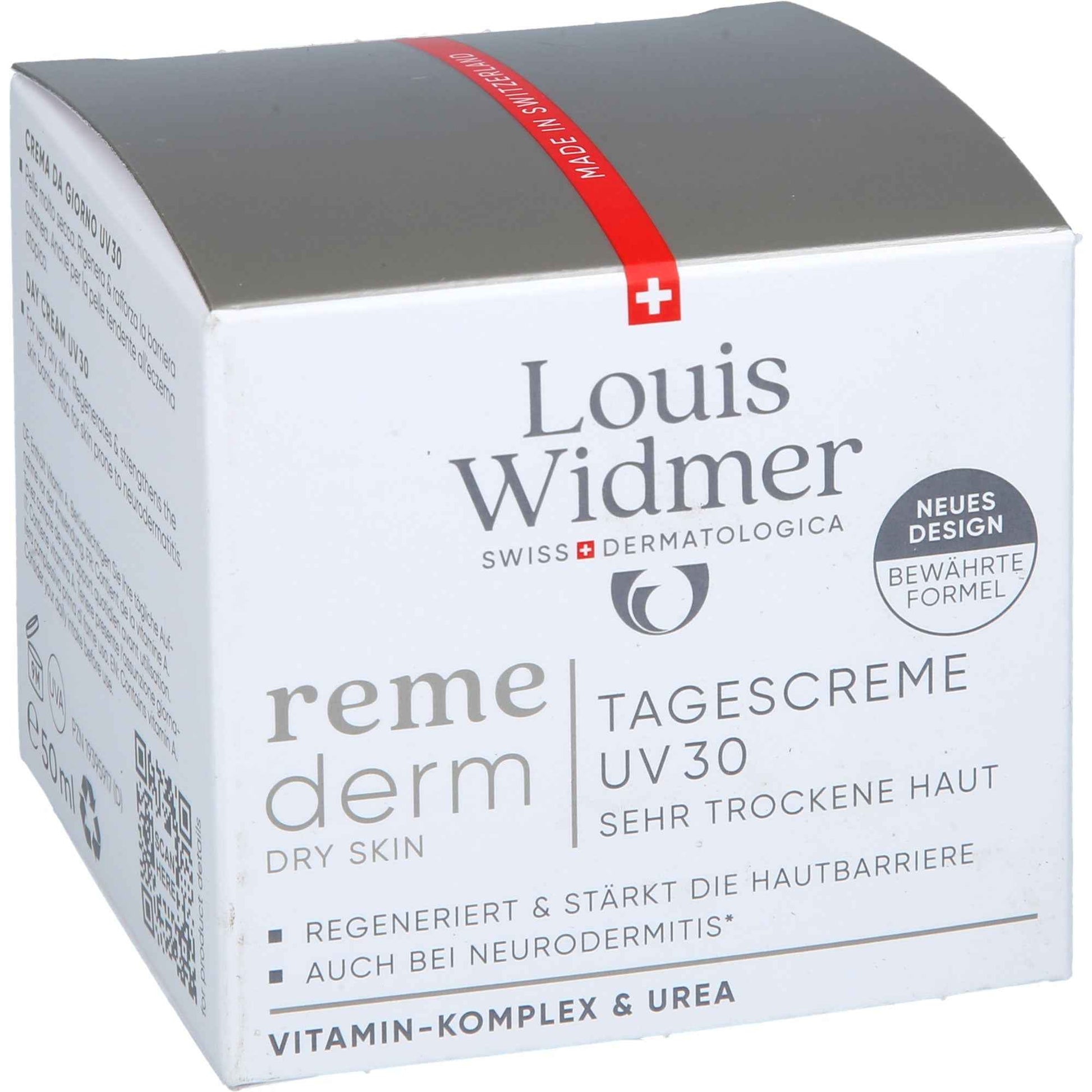 WIDMER Remederm dry Skin Day Cream UV 30 lP