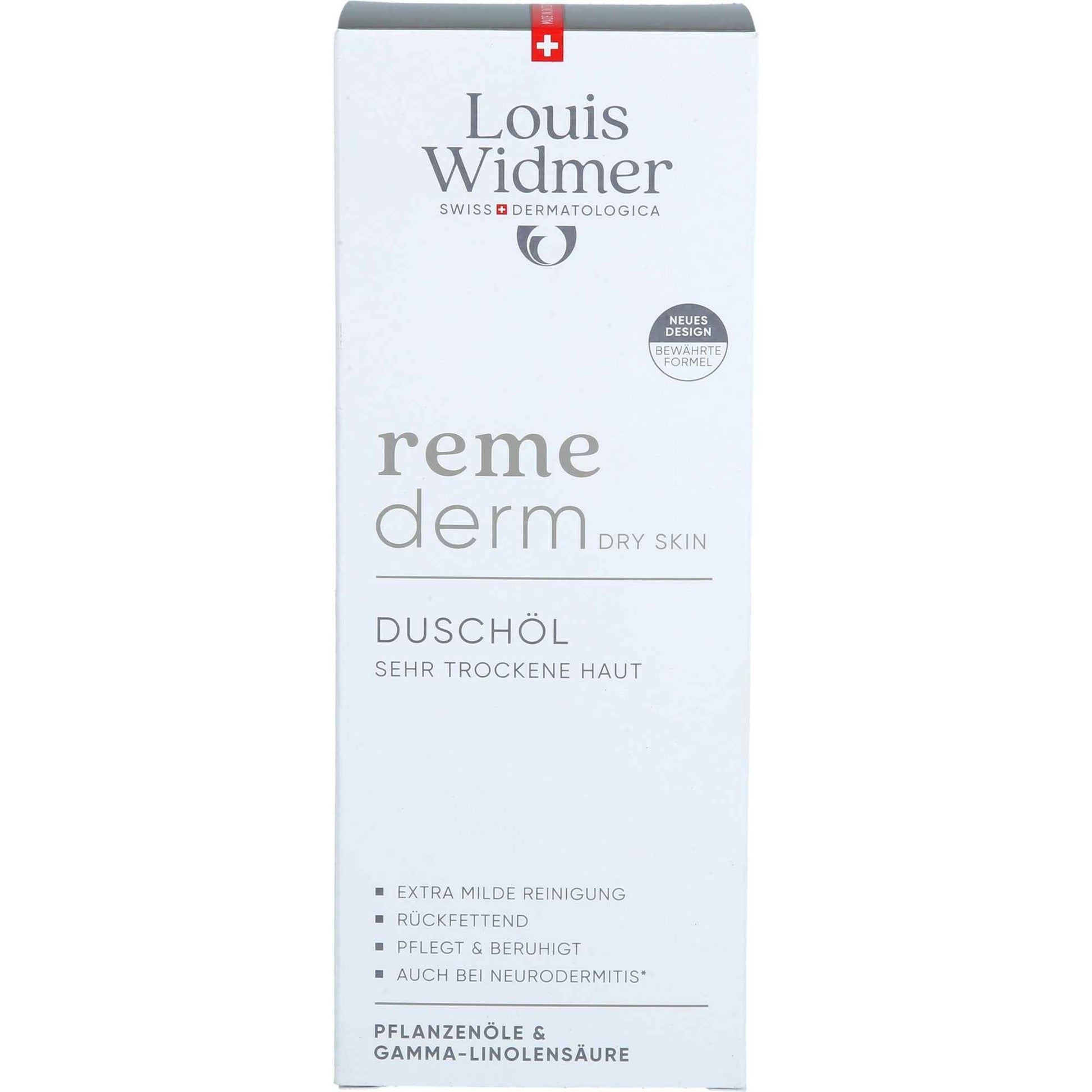 WIDMER Remederm dry Skin shower oil