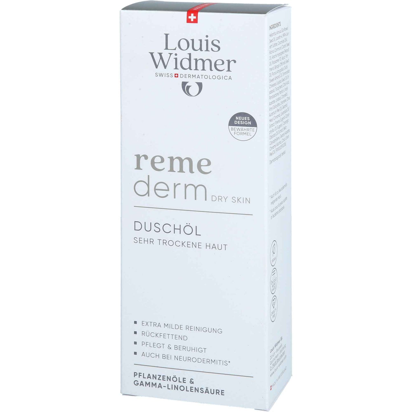 WIDMER Remederm dry Skin shower oil
