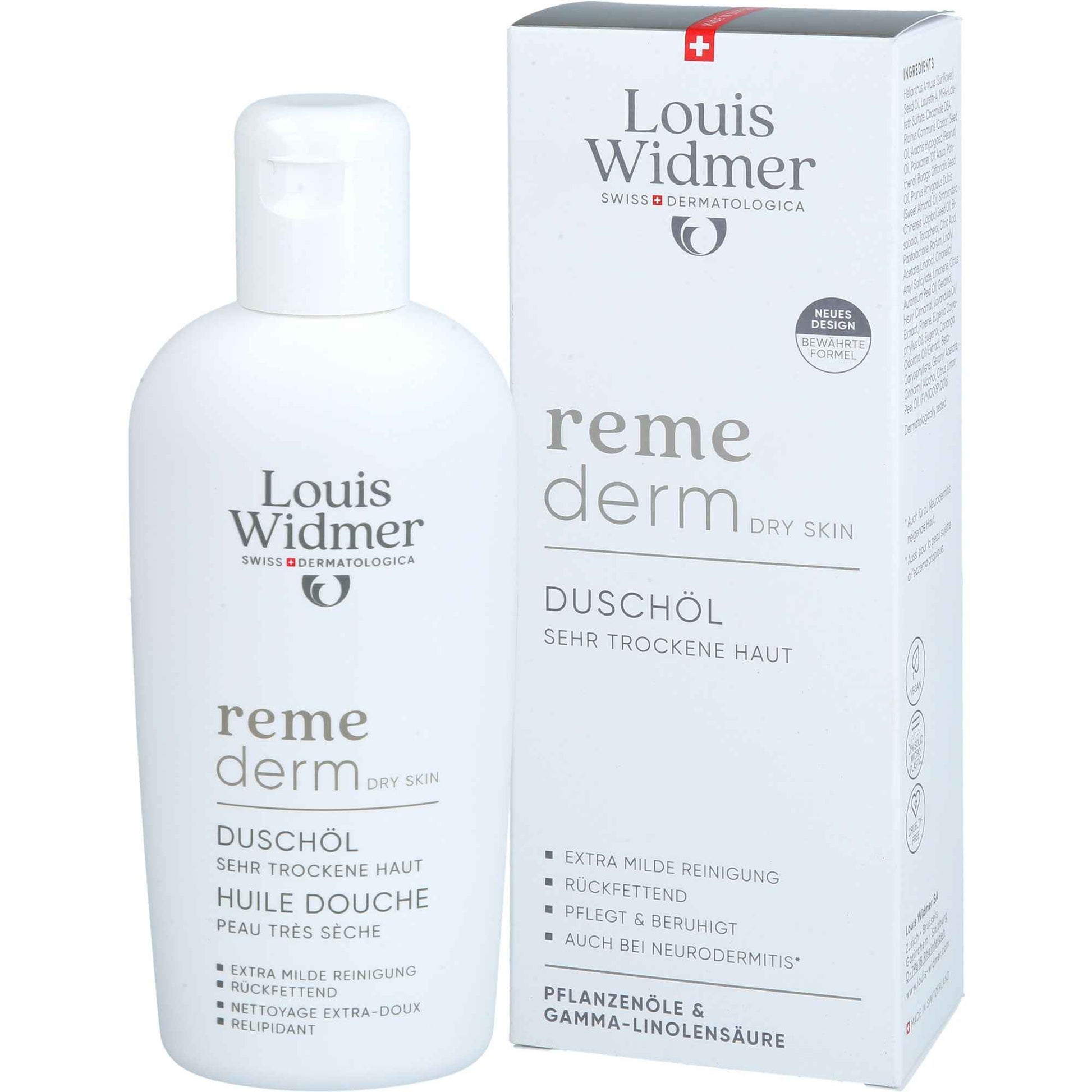 WIDMER Remederm dry Skin shower oil