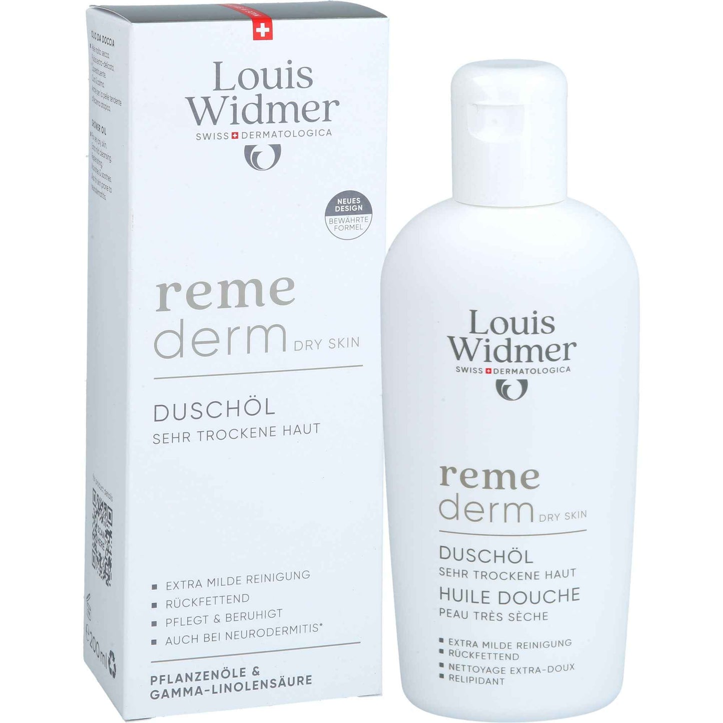 WIDMER Remederm dry Skin shower oil