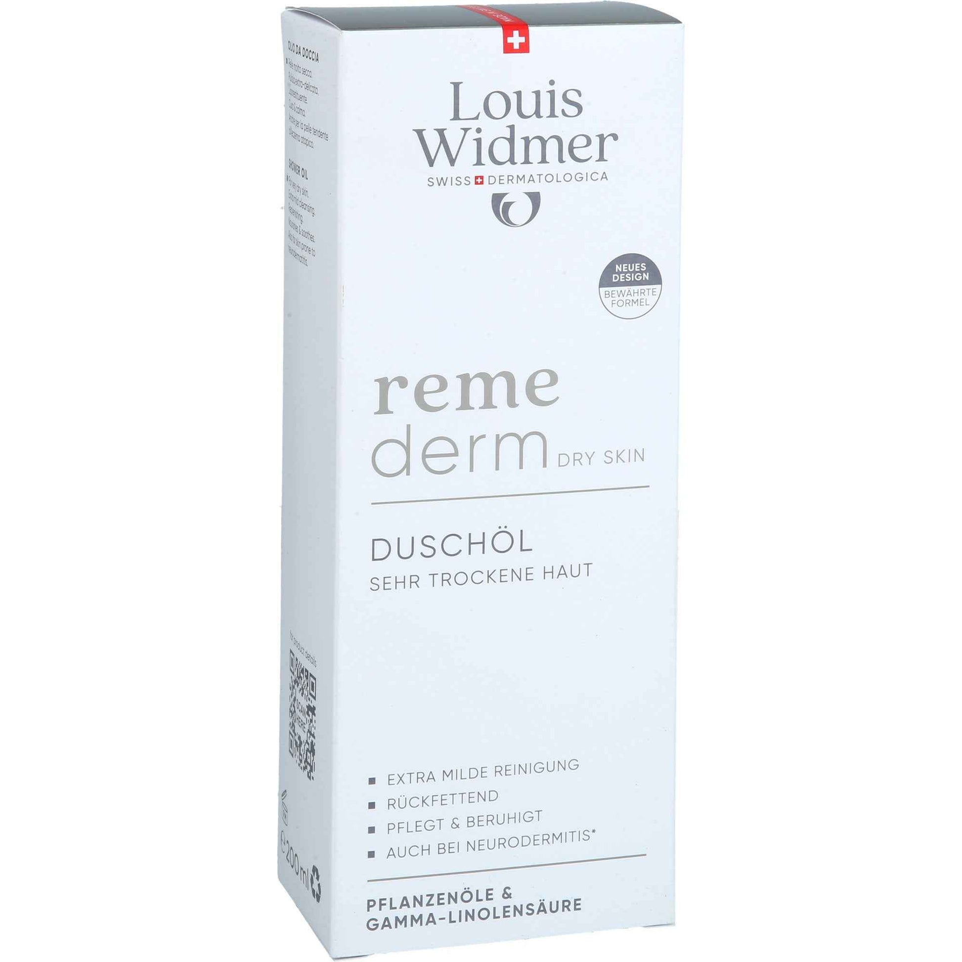 WIDMER Remederm dry Skin shower oil