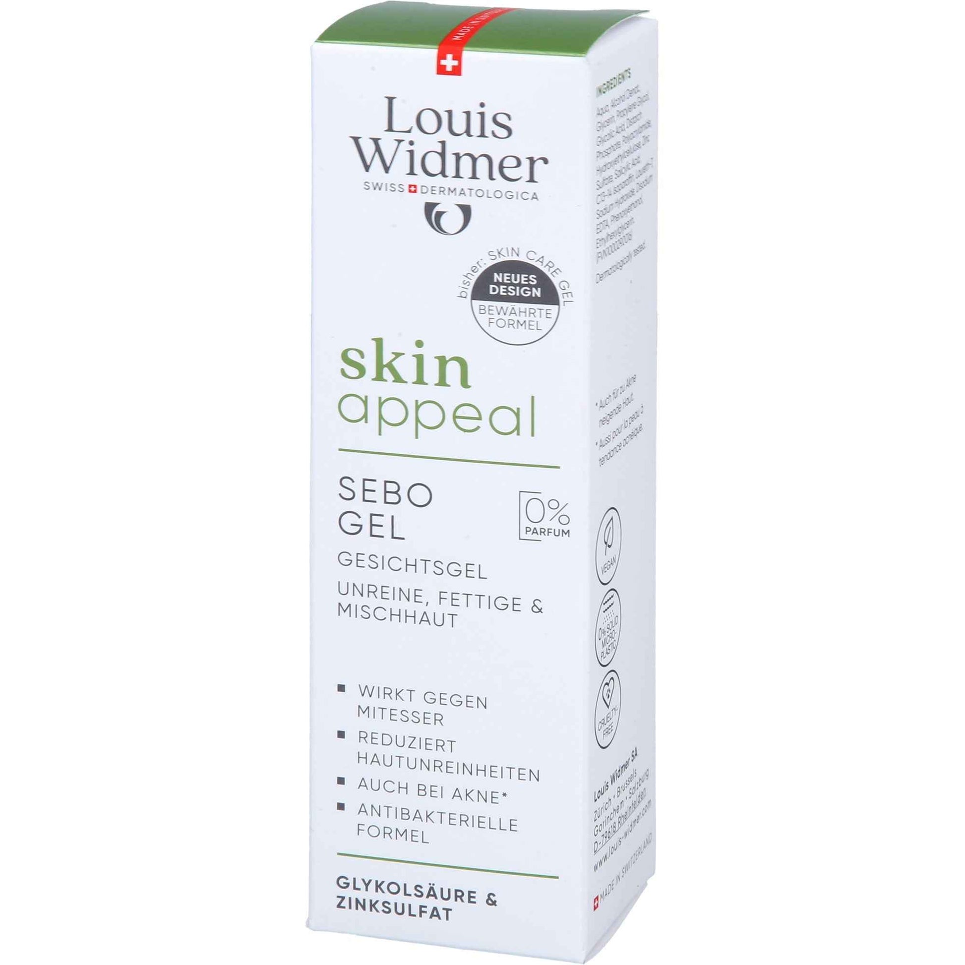 WIDMER Skin Appeal Sebo Gel oP