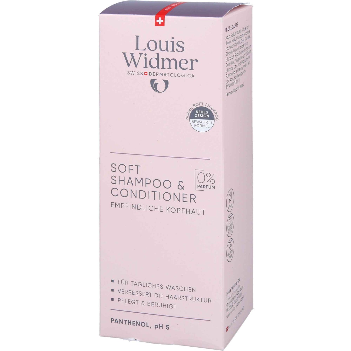 WIDMER body Soft Shampoo+Conditioner oP