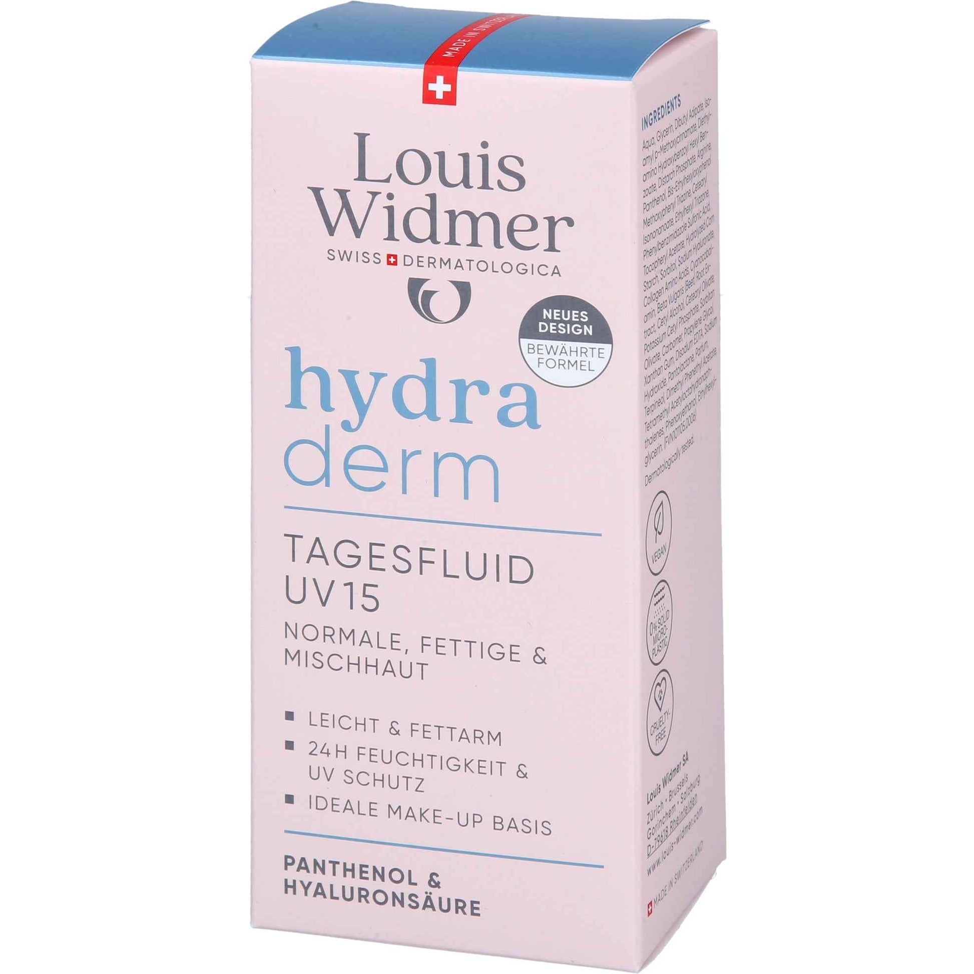 WIDMER hydraderm Day Fluid UV 15 lP
