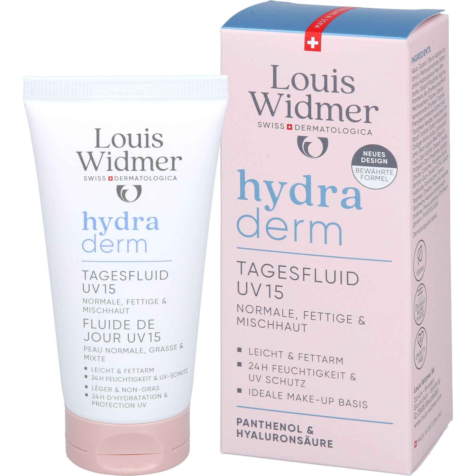 WIDMER hydraderm Day Fluid UV 15 lP