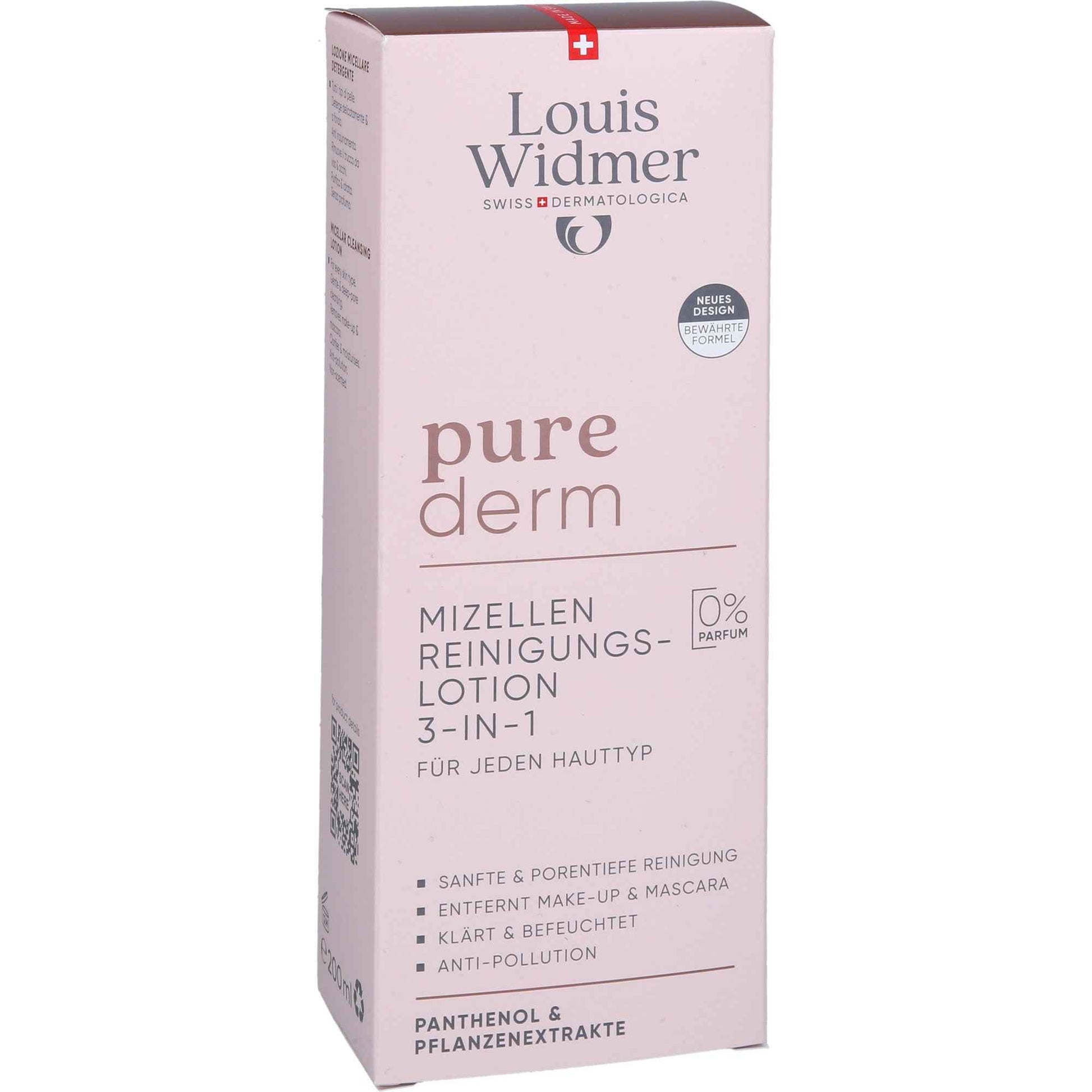 WIDMER purederm Micellar Cleansing Lotion oP