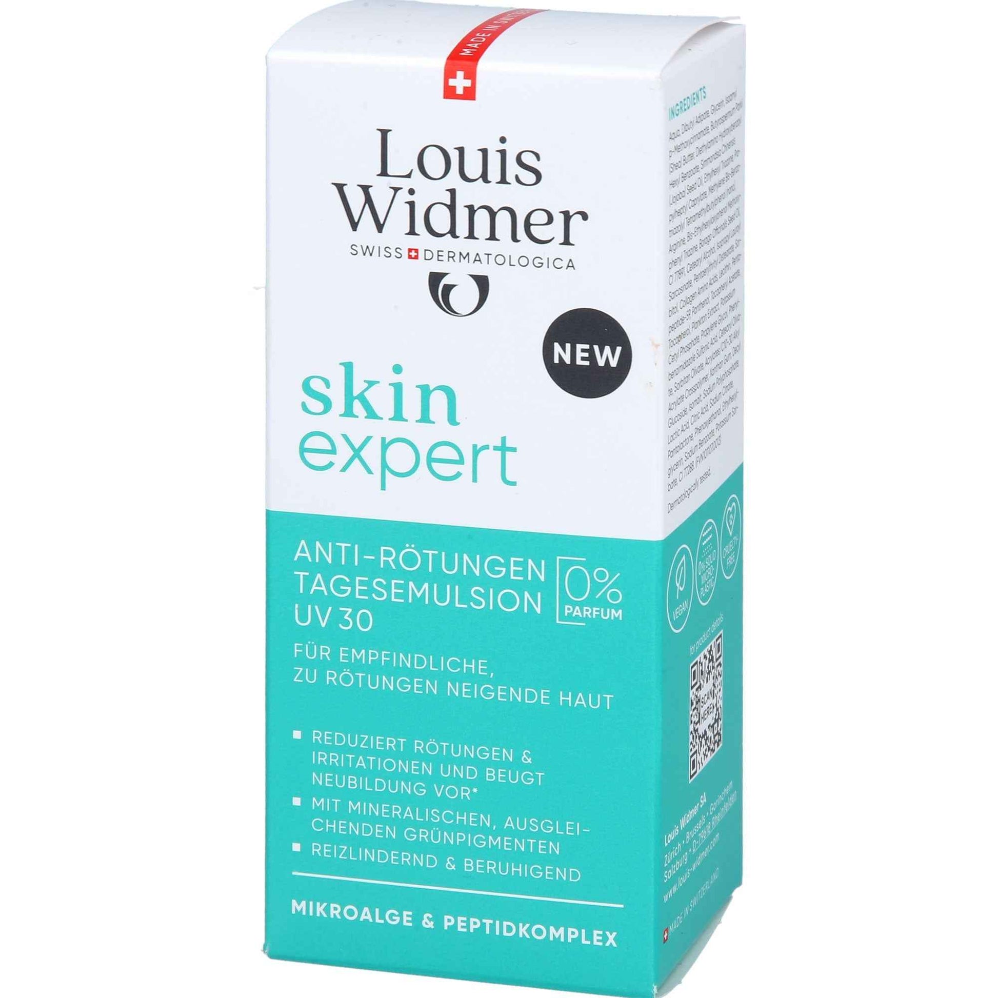 WIDMER skinexpert ANTI-REDNESS Day Emulsion UV 30