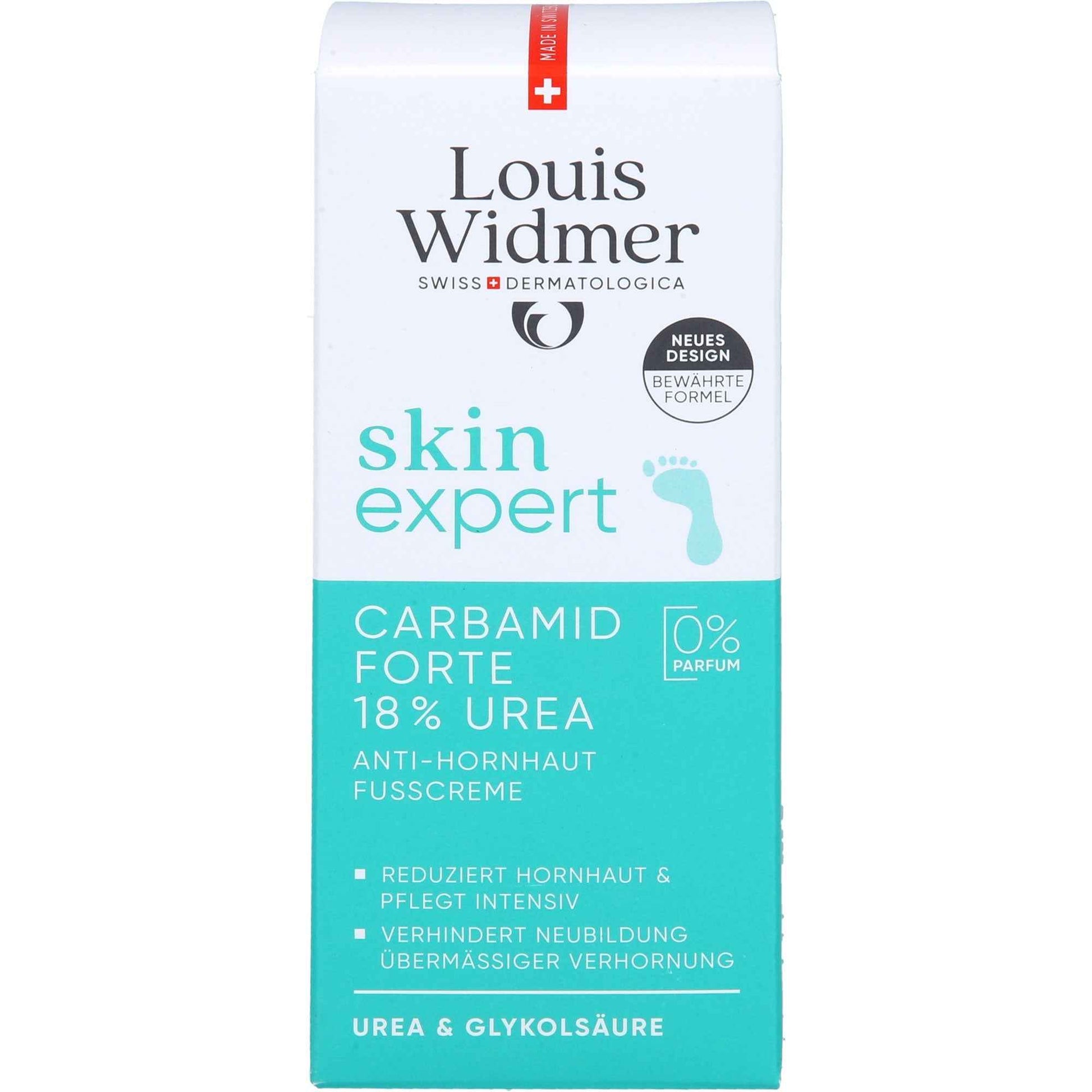 WIDMER skinexpert CARBAMID FORTE foot cr.18% urea oP