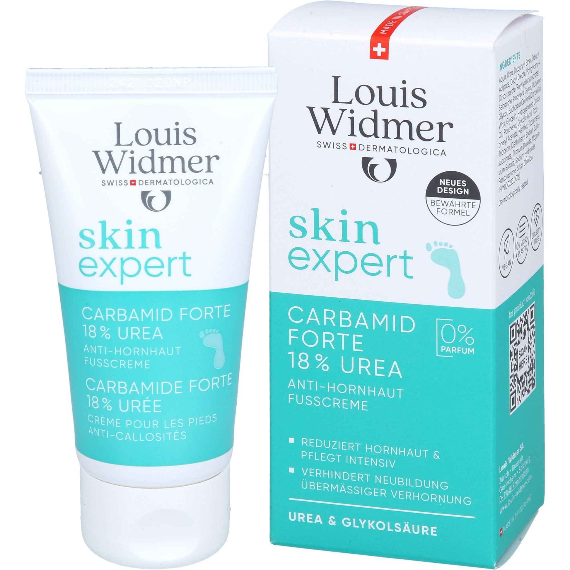WIDMER skinexpert CARBAMID FORTE foot cr.18% urea oP