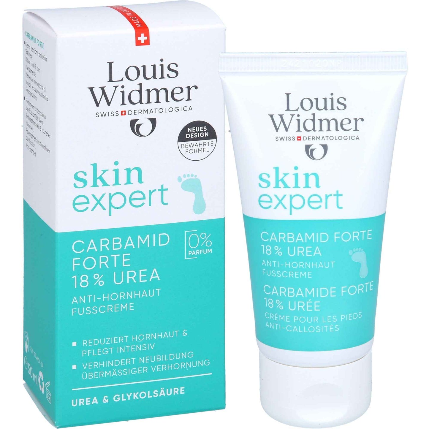 WIDMER skinexpert CARBAMID FORTE foot cr.18% urea oP