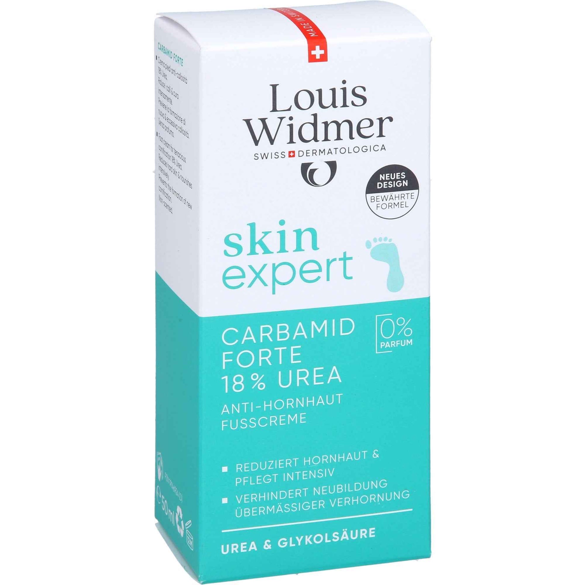 WIDMER skinexpert CARBAMID FORTE foot cr.18% urea oP