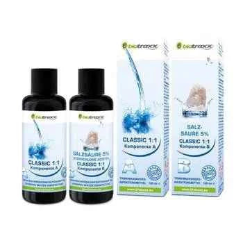 Water Conditioner Classic 1:1 Set with sodium chlorite and hydrochloric acid 5%