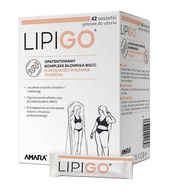 Weight management, fat absorption limit AMARA LipiGo