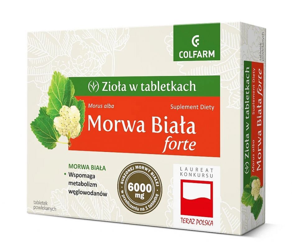 Herbs capsules Mulberry White forte x 60 capsules