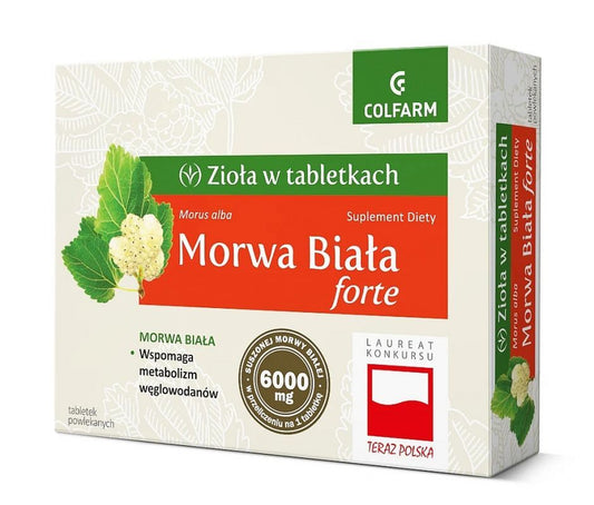 Herbs capsules Mulberry White forte x 60 capsules