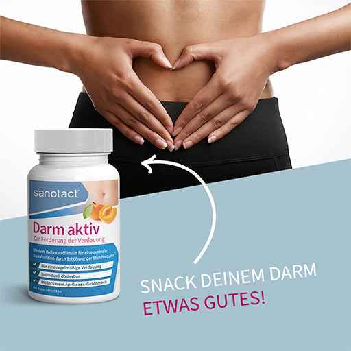 With inulin fiber from chicory root intestinal ACTIVE chewable tablets