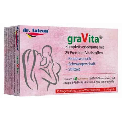 Women trying to conceive, pregnant women, breastfeeding women, DR.FALCON graVita Softgels
