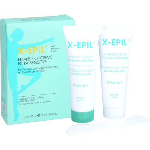 X-EPIL hair bleaching cream 2X40 ml