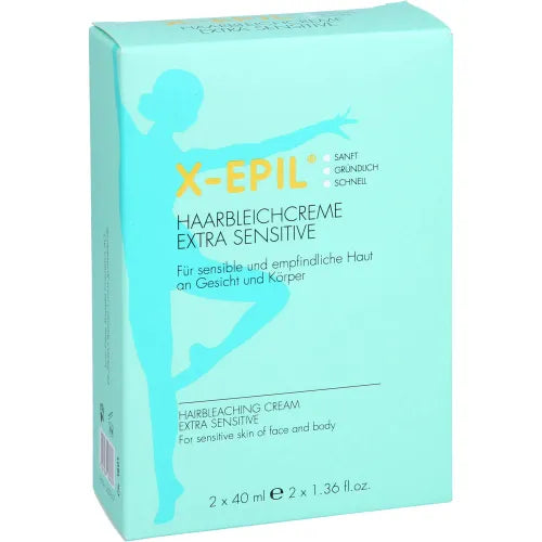 X-EPIL hair bleaching cream 2X40 ml