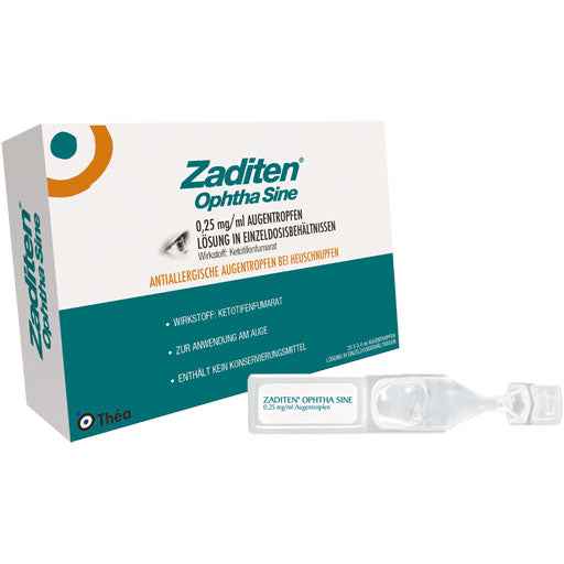 ZADITEN ophtha sine 0.25 mg eye drops single dose