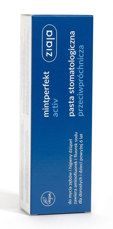 ZIAJA MINTPERFEKT ACTIV Anti-cavity toothpaste 75 ml