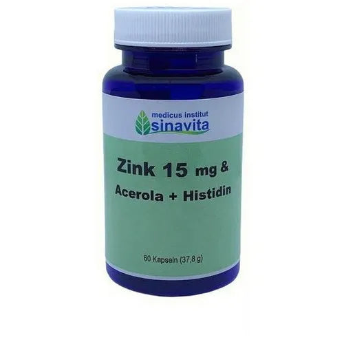 ZINC 15 mg & Acerola+C capsules - UKDorf 