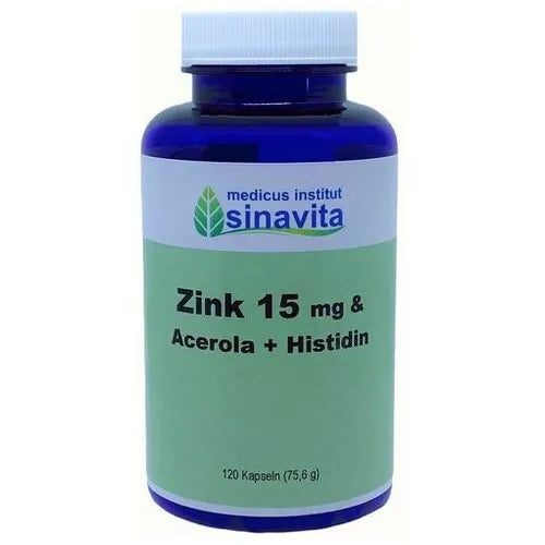 ZINC 15 mg & Acerola+C capsules - UKDorf 