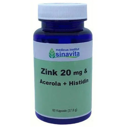 ZINC 20 mg & Acerola+C capsules - UKDorf 