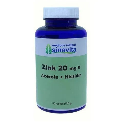 ZINC 20 mg & Acerola+C capsules - UKDorf 