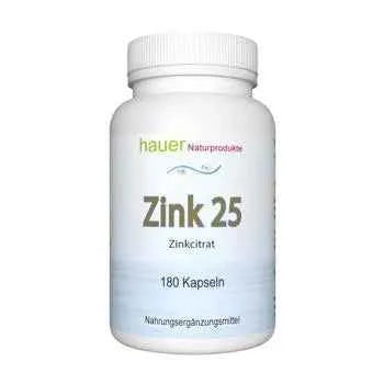 ZINC 25 VEGAN Capsules 180 pcs