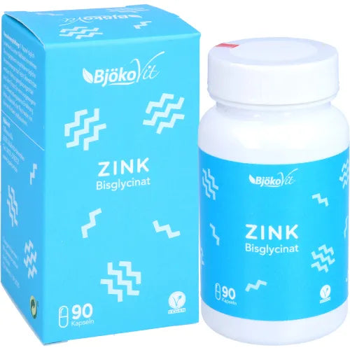 ZINC BISGLYCINATE 25 mg vegan capsules - UKDorf 