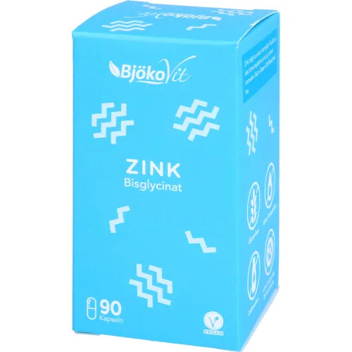 ZINC BISGLYCINATE 25 mg vegan capsules - UKDorf 