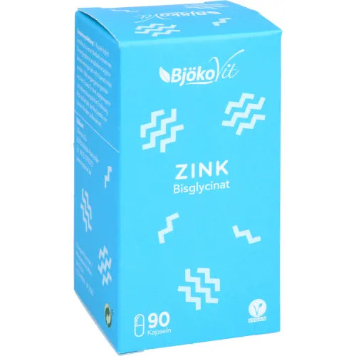 ZINC BISGLYCINATE 25 mg vegan capsules - UKDorf 