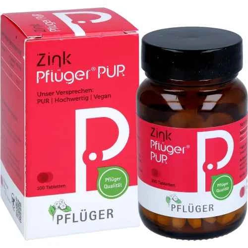 VEGAN ZINC PLOWER PURE 10 mg Tablets 100 tablets