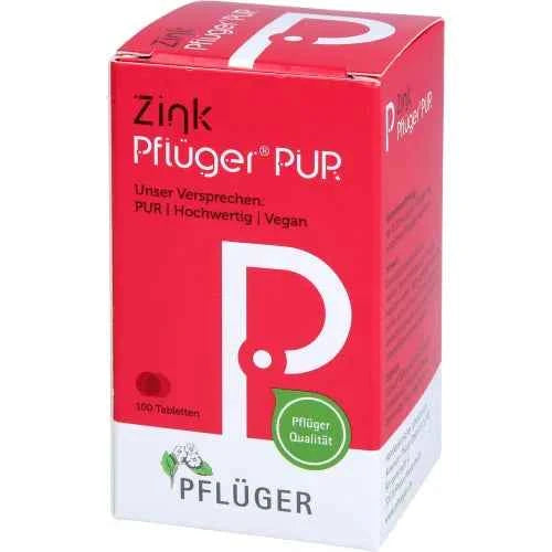 VEGAN ZINC PLOWER PURE 10 mg Tablets 100 tablets