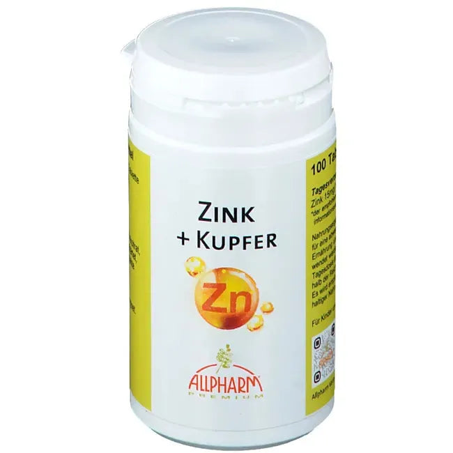 ZINC + Copper TABLETS - UKDorf 