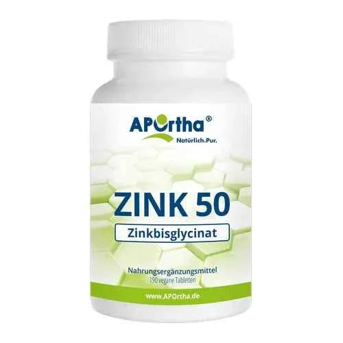 Zinc 50 Zinc Bisglycinate Vegan Tablets