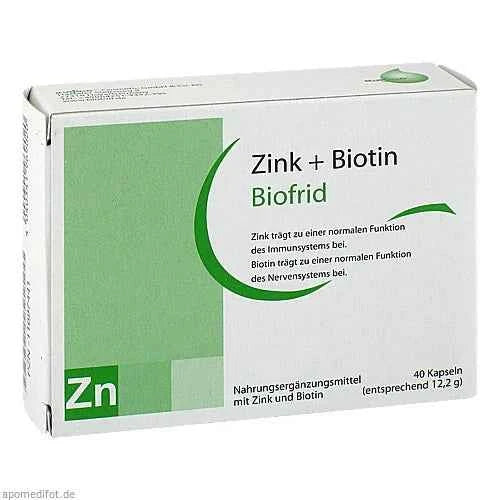 Zinc + Biotin Capsules