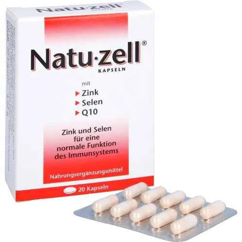 Zinc, selenium, Q10, NATU CELL Capsules