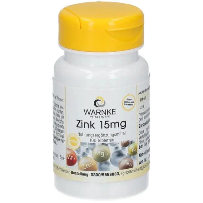 Zinc gluconate, 15 mg Zinc tablets UK