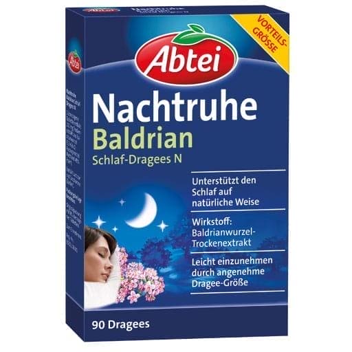 ABBEI night rest valerian sleep dragees N - UKDorf 