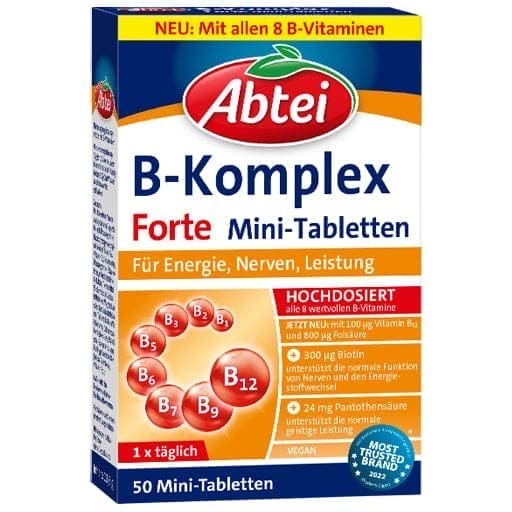 ABBEI Vitamin B Complex forte tablets - UKDorf 