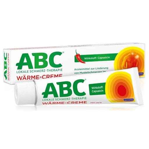 ABC heat cream, muscle pain in the spine, chili pepper, blood circulation