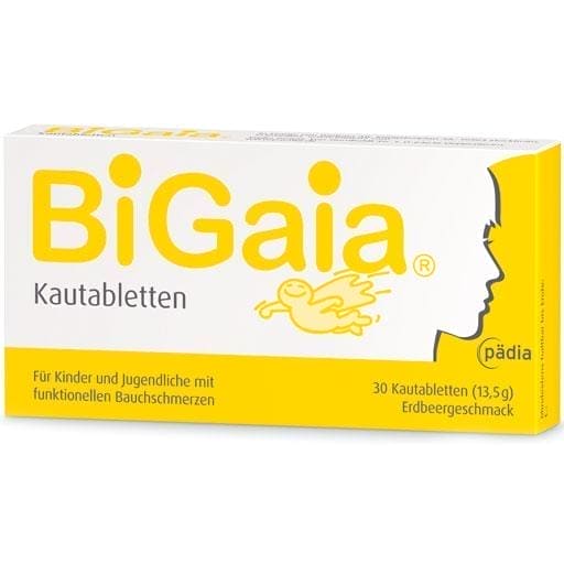 Abdominal pain, lower abdominal pain female, children abdominal pain, BIGAIA chewable tablets - UKDorf 