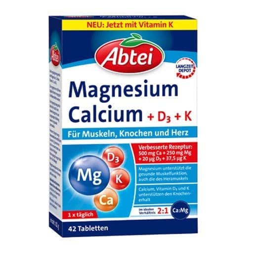 ABTEI Magnesium Calcium+D+K tablets - UKDorf 