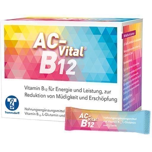 AC Vital B12 direct sticks with protein modules 60 pc UK