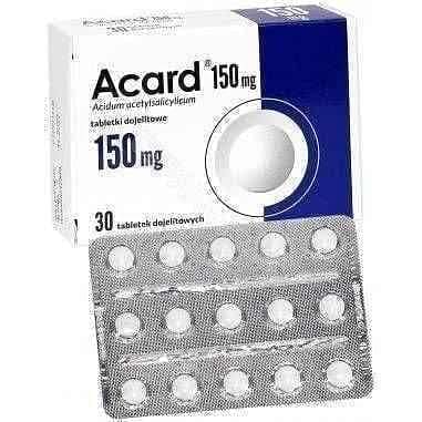 ACARD, aspirin, arteriosclerosis, reduce blood clotting UK