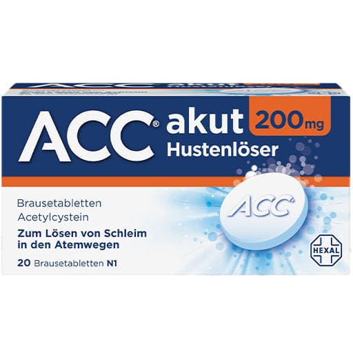 ACC acute 200 effervescent tablets - UKDorf 