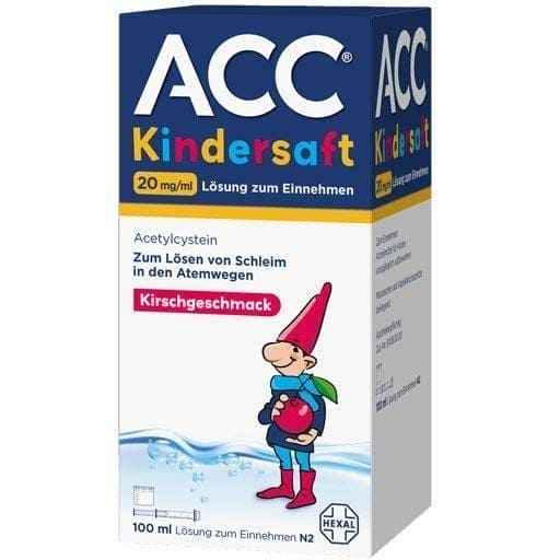 ACC children's juice, n-acetylcysteine, acetylcysteine